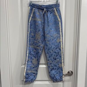 Johnny Way Cadence Jogger Pants Boho Embroidery Sz XS